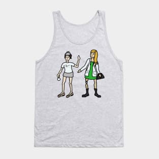 Miss Holmes and the Doctor: Modern Rule 63 Tank Top